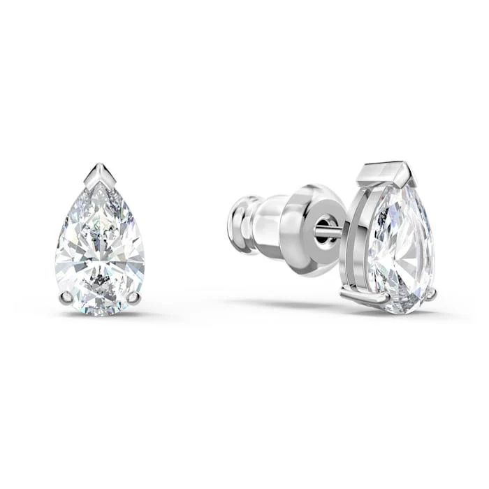 Attract Stud Earrings - Pear cut crystal - Image 3