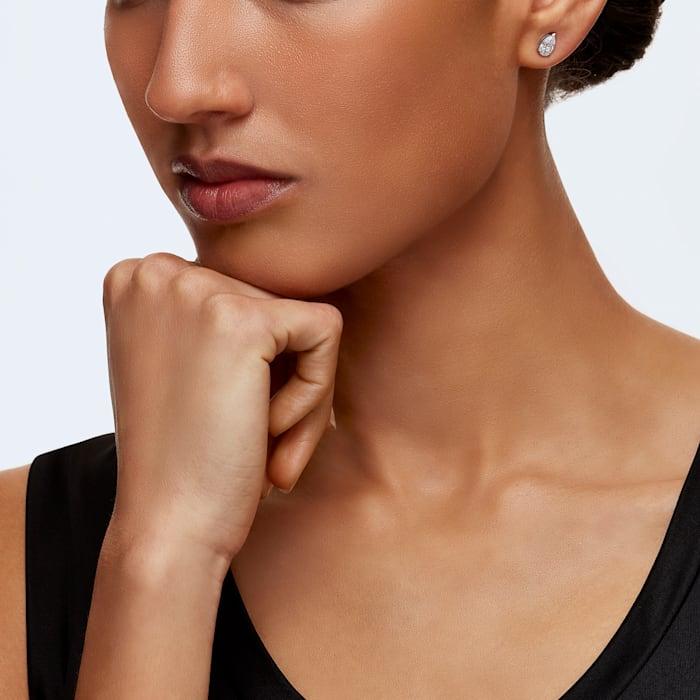 Attract Stud Earrings - Pear cut crystal - Image 5