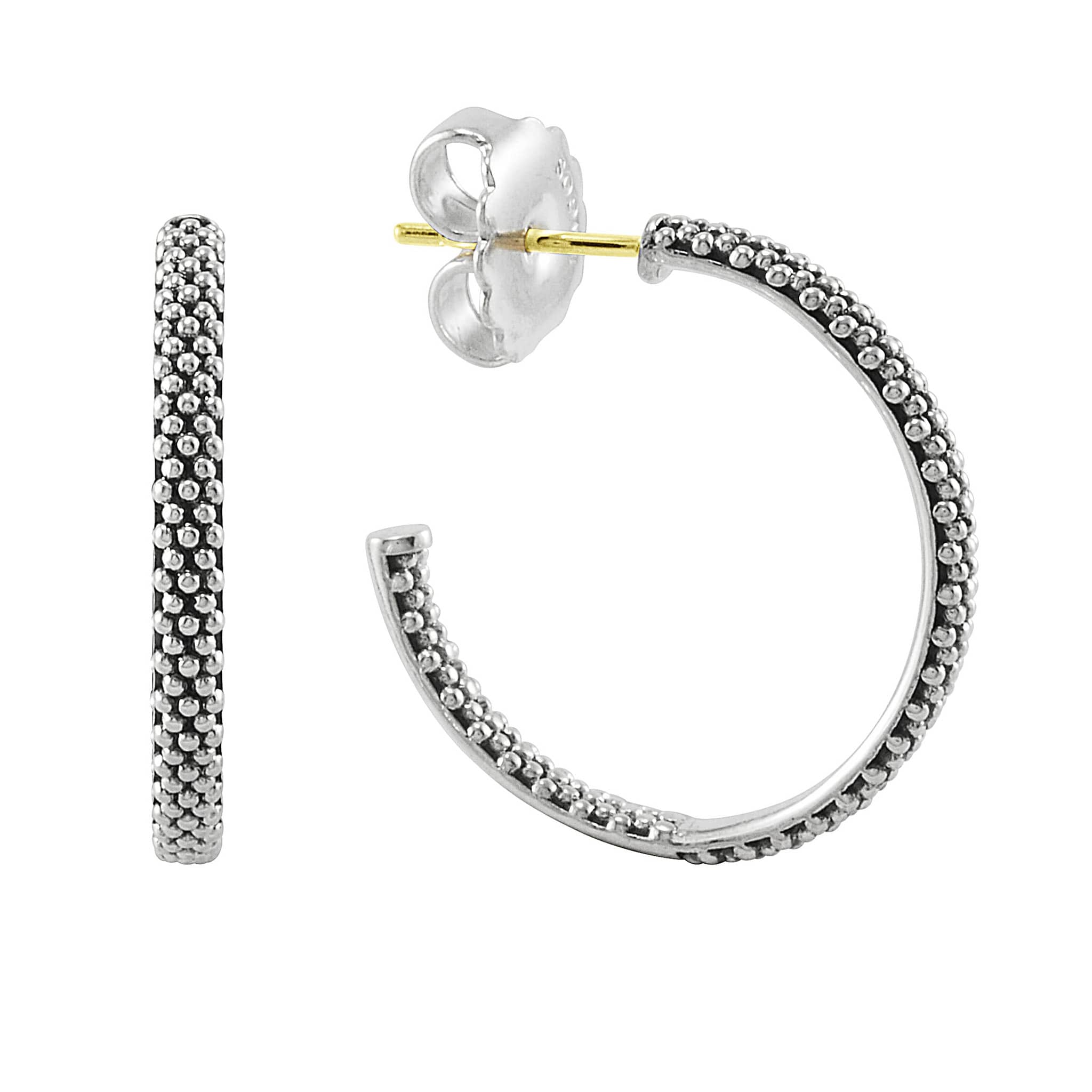 Beaded Hoop Earrings - Image 2