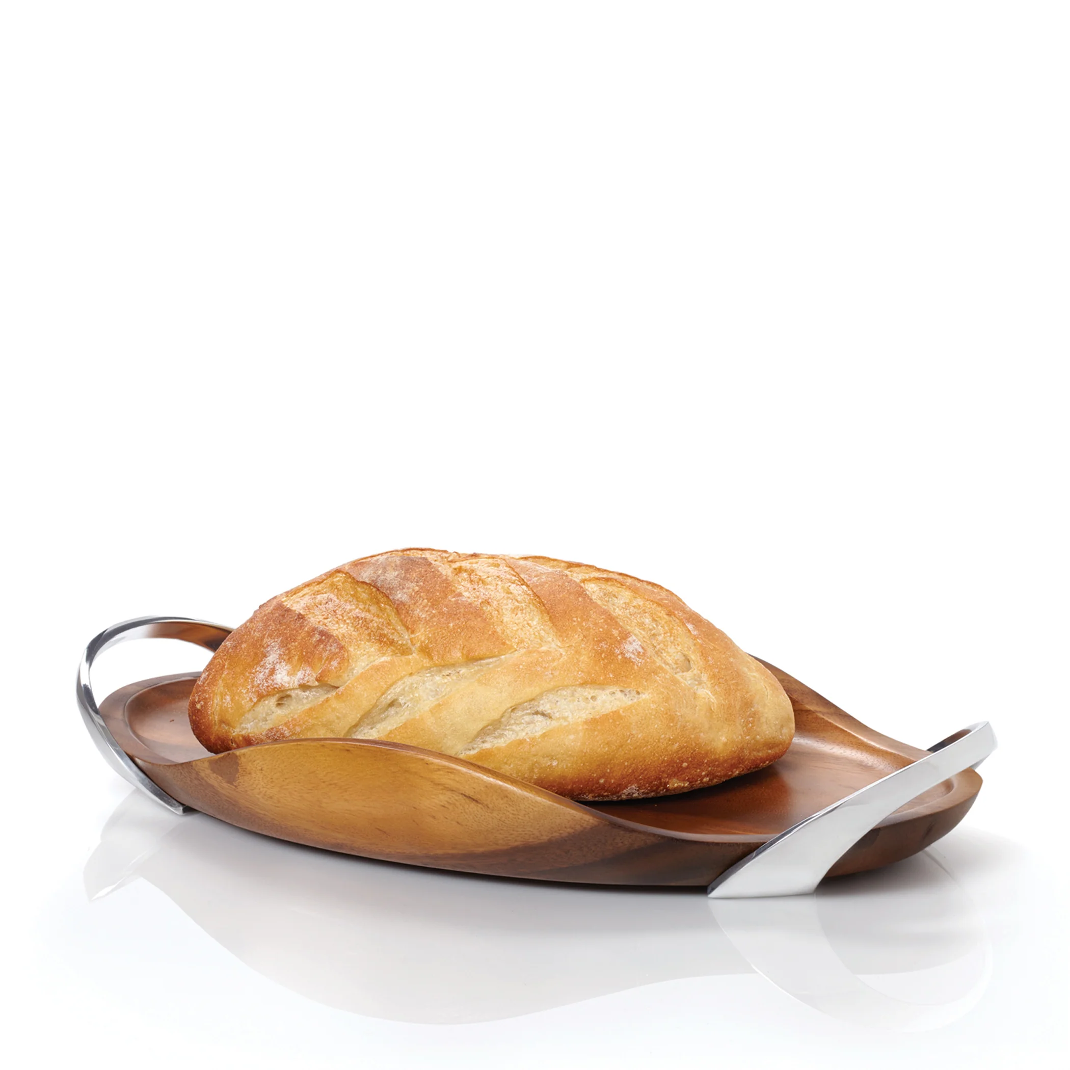 Bella Wood Handled Tray - 18in. - Image 2