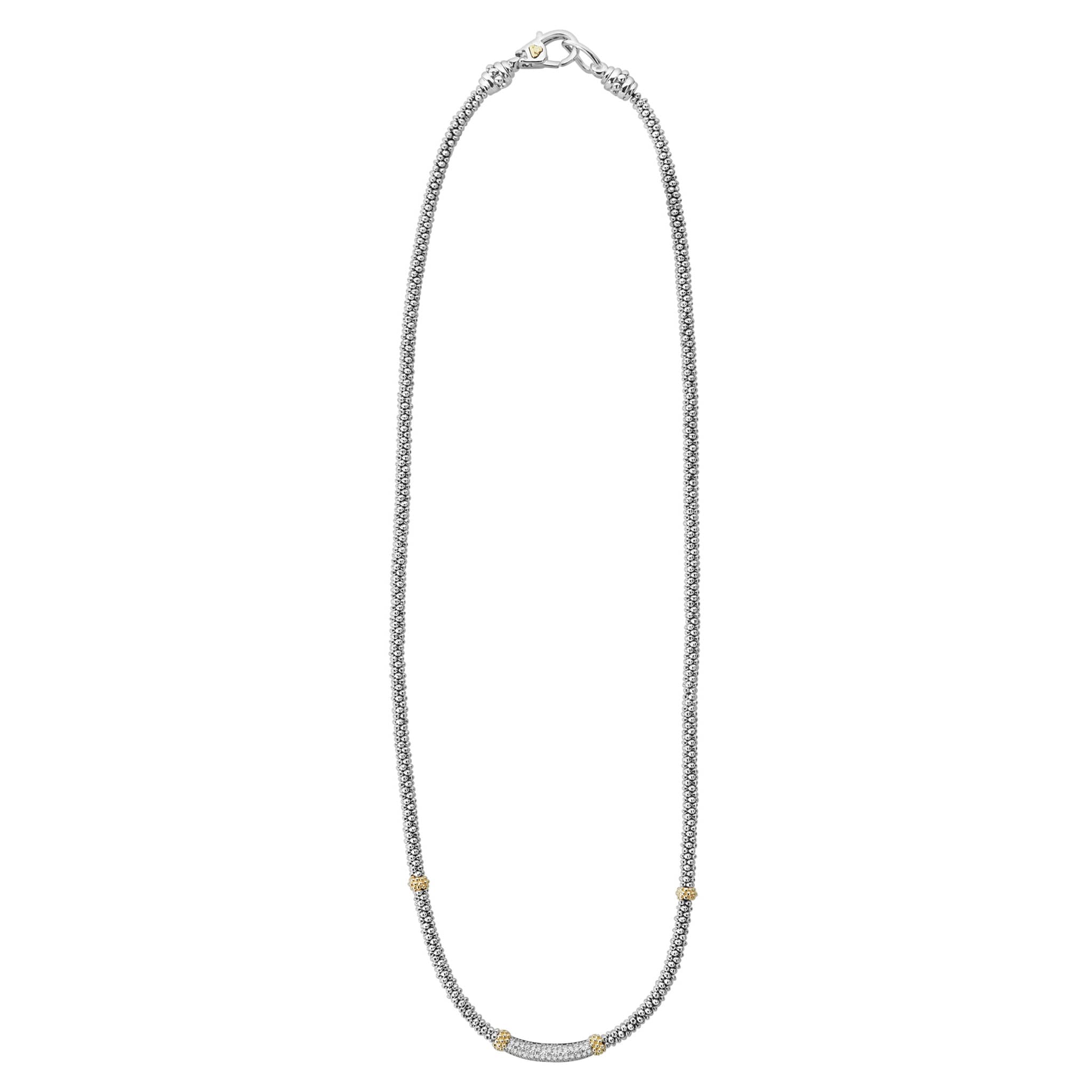 Caviar Diamond Necklace | 3mm - Image 4