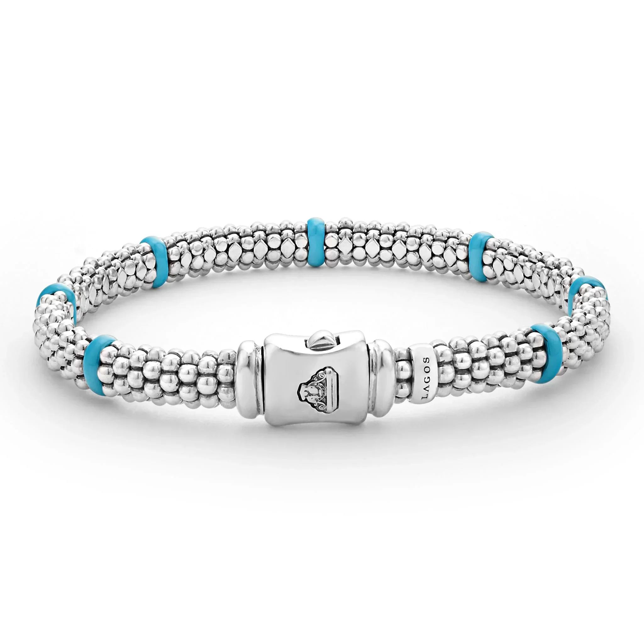 Ceramic Station Caviar Bracelet | 6mm - Image 3