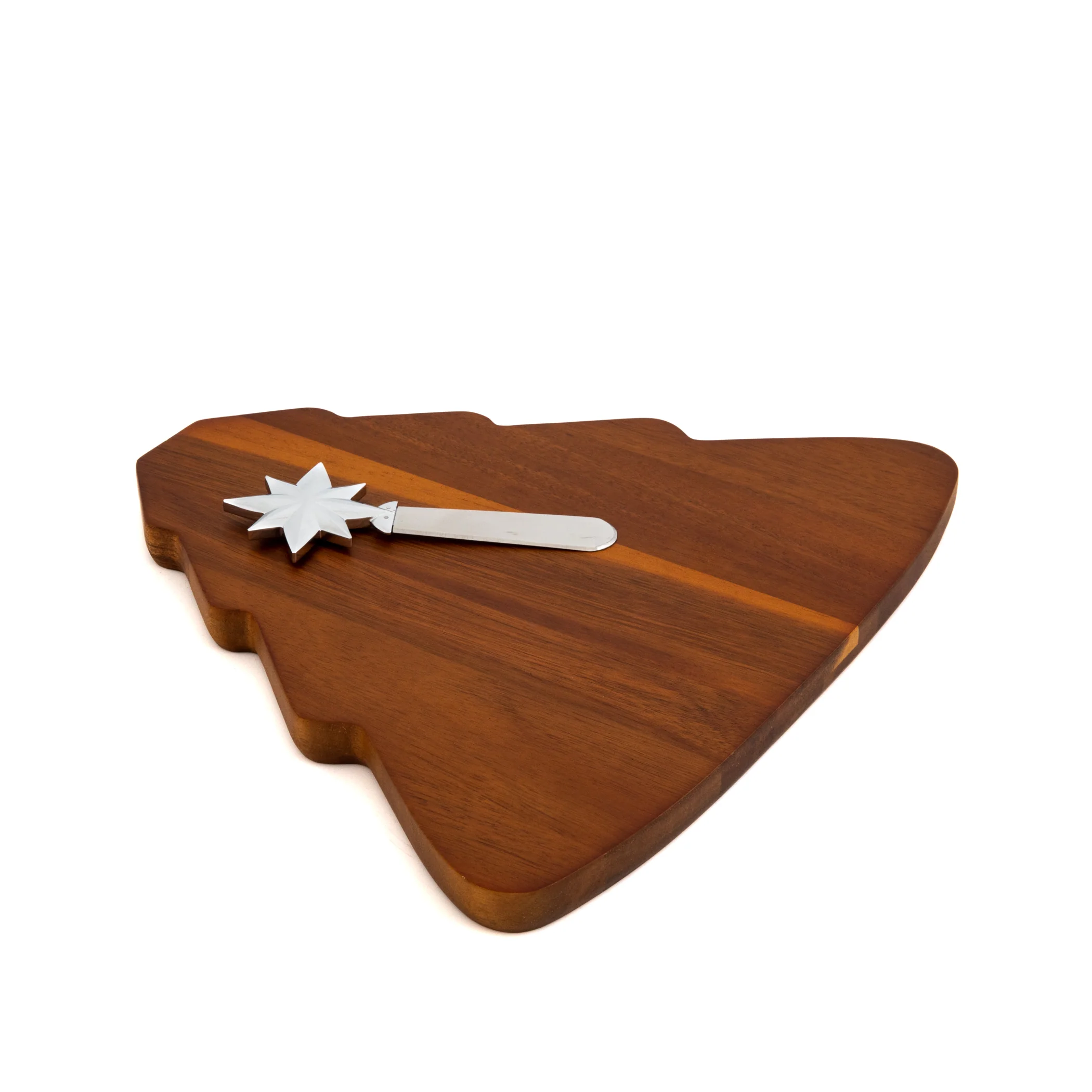 Christmas Tree Cheeseboard w/Spreader - Image 2