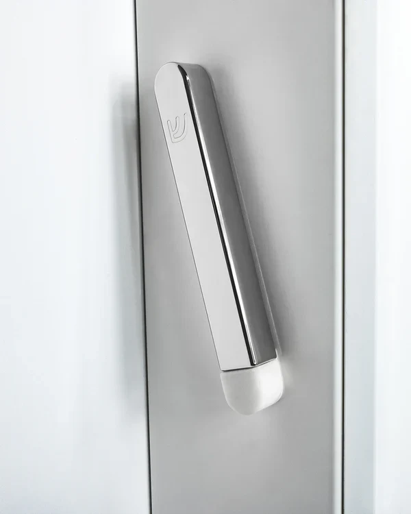 Coluna Mezuzah Large (6.5"), Marble & Silver - Image 2
