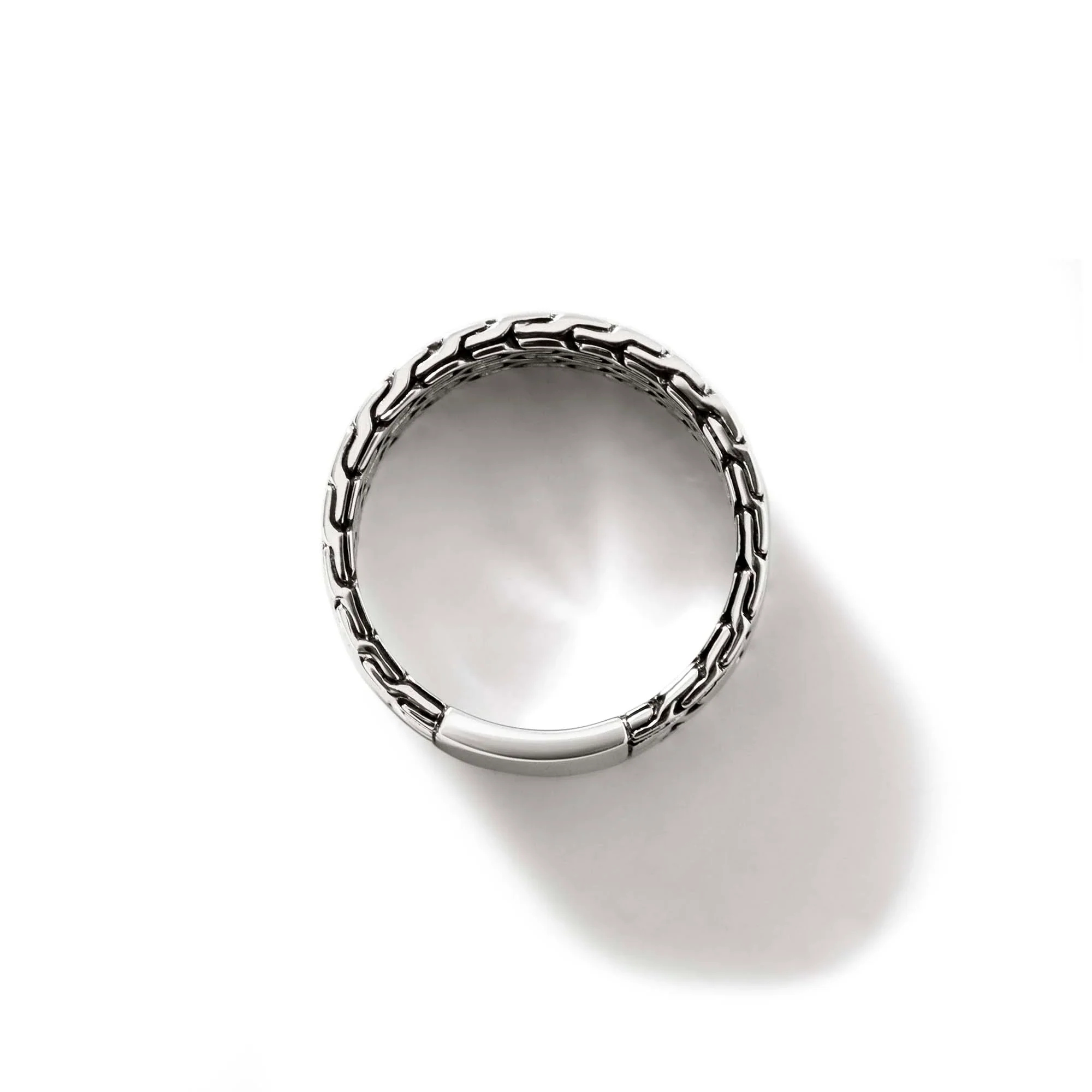 Curb Chain Band Ring - Image 3