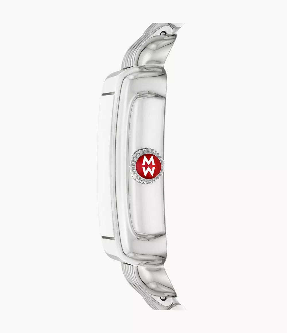 Deco Mid Stainless Diamond Dial Watch - Image 3