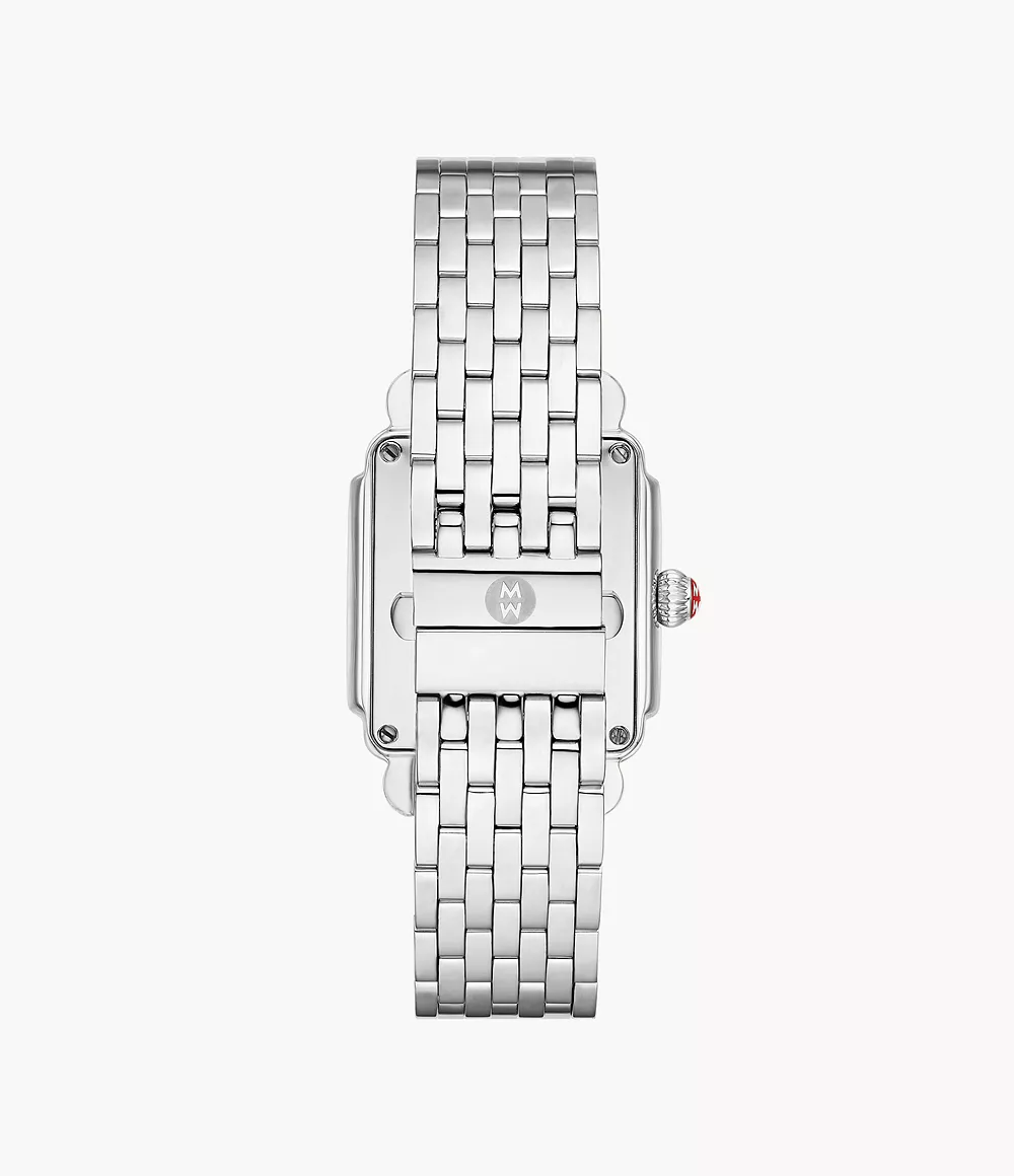 Deco Mid Stainless Diamond Dial Watch - Image 4