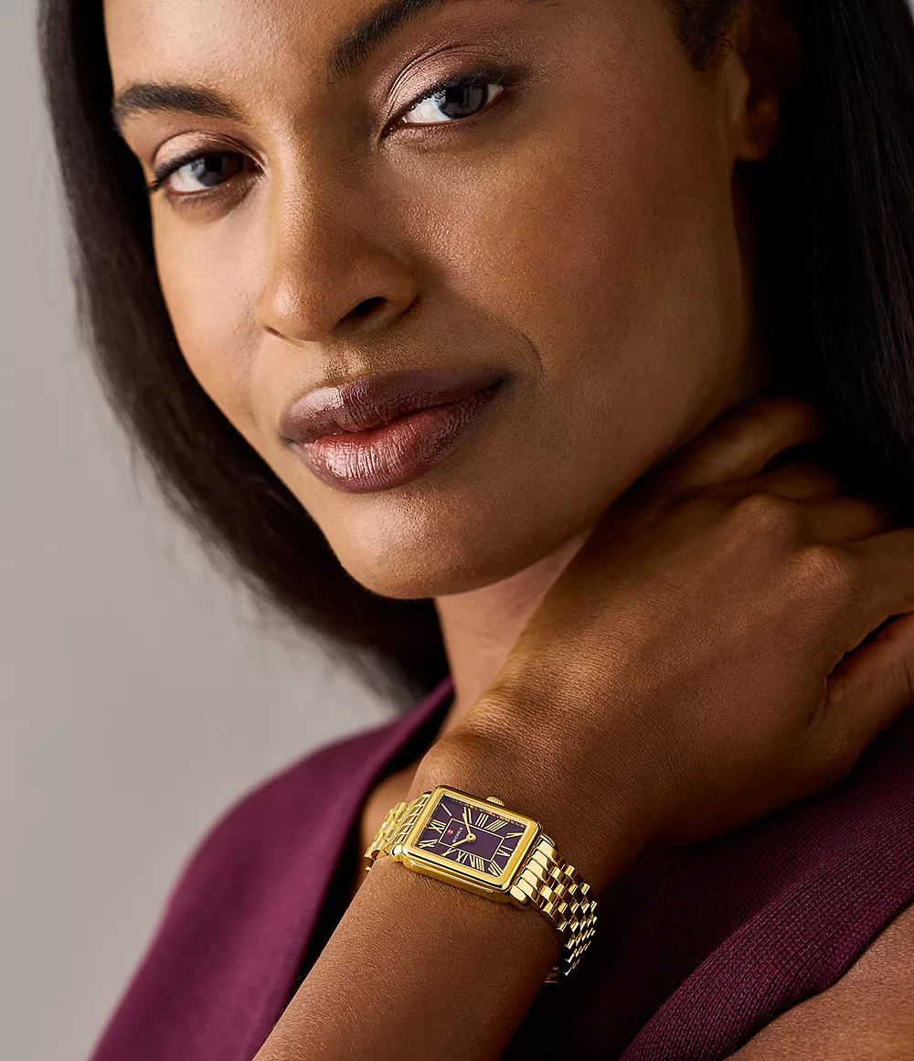 Deco Park 18K Gold-Plated Watch - Image 2