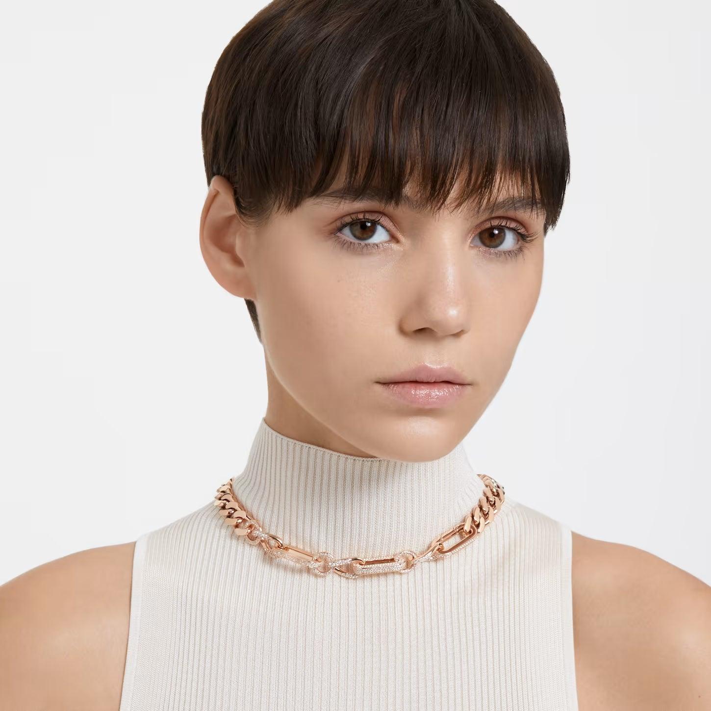 Dextera Link Pavé Necklace - Image 2