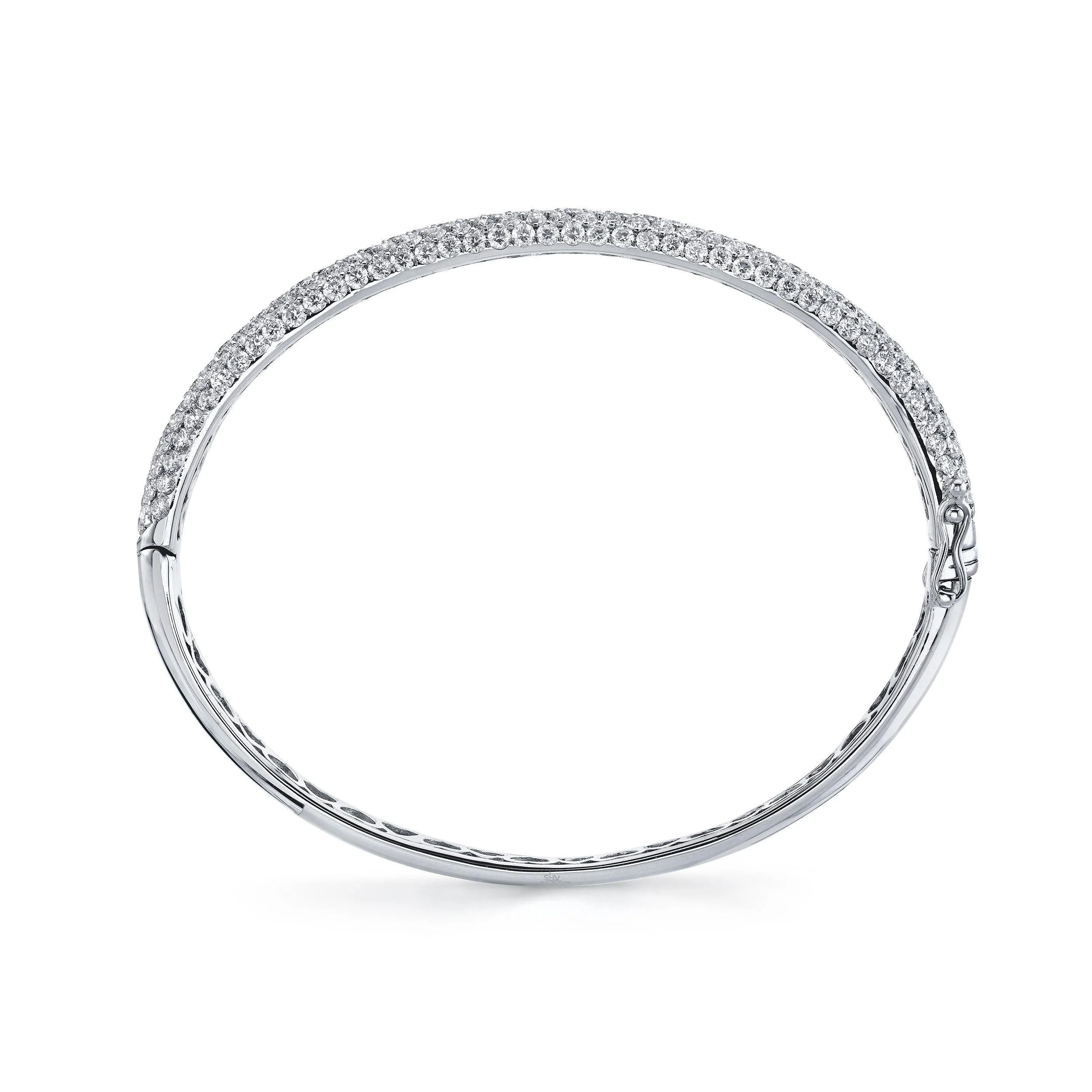 Diamond Pave Bangle - Image 3