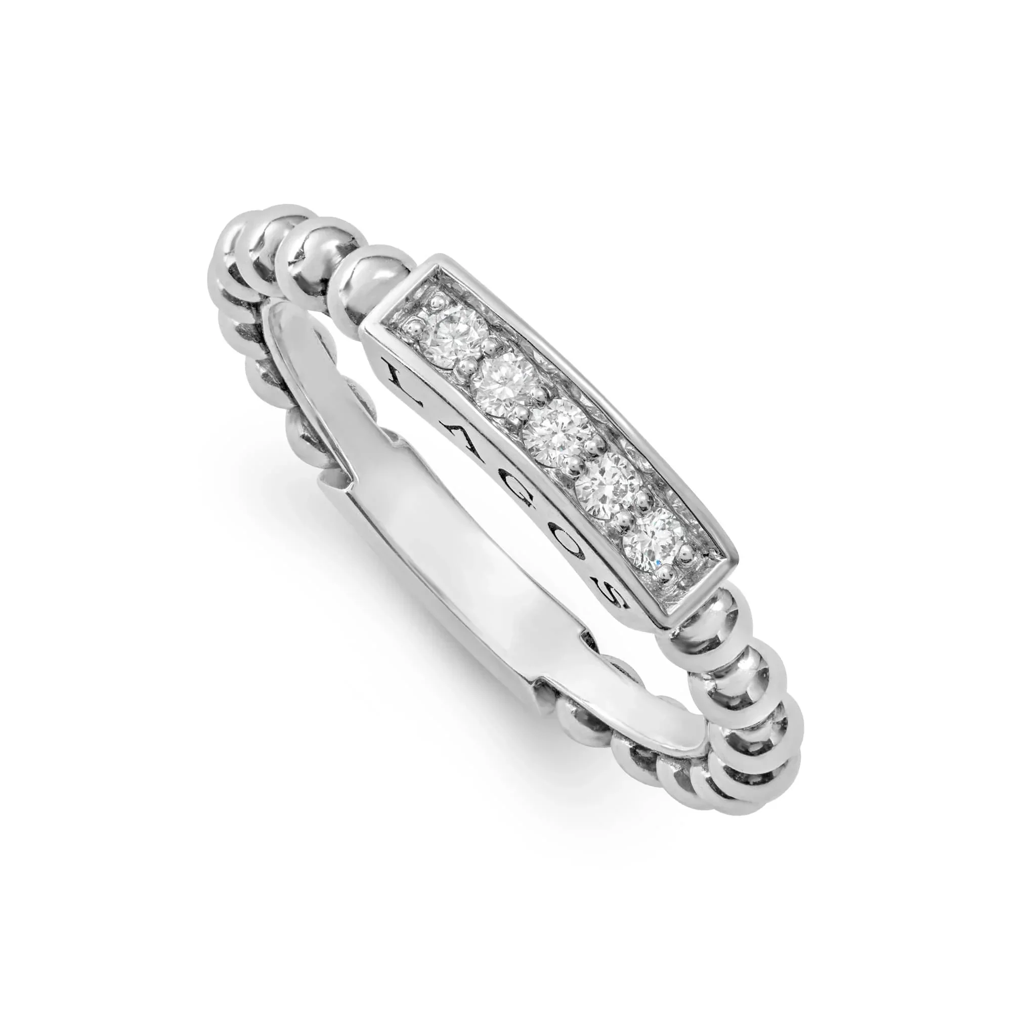 Diamond Stacking Ring - Image 3