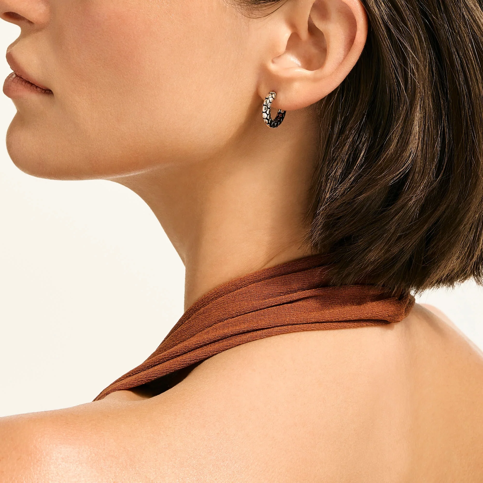 Dot Hoop Earrings - Image 3