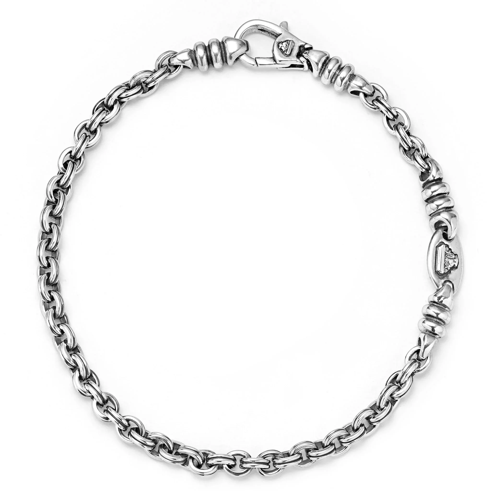 Double Link Chain Bracelet | 4mm - Image 2