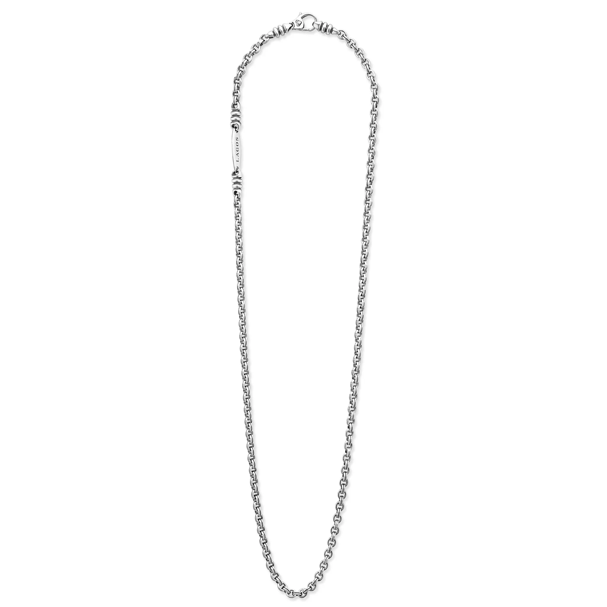 Double Link Chain Necklace | 4mm - Image 2