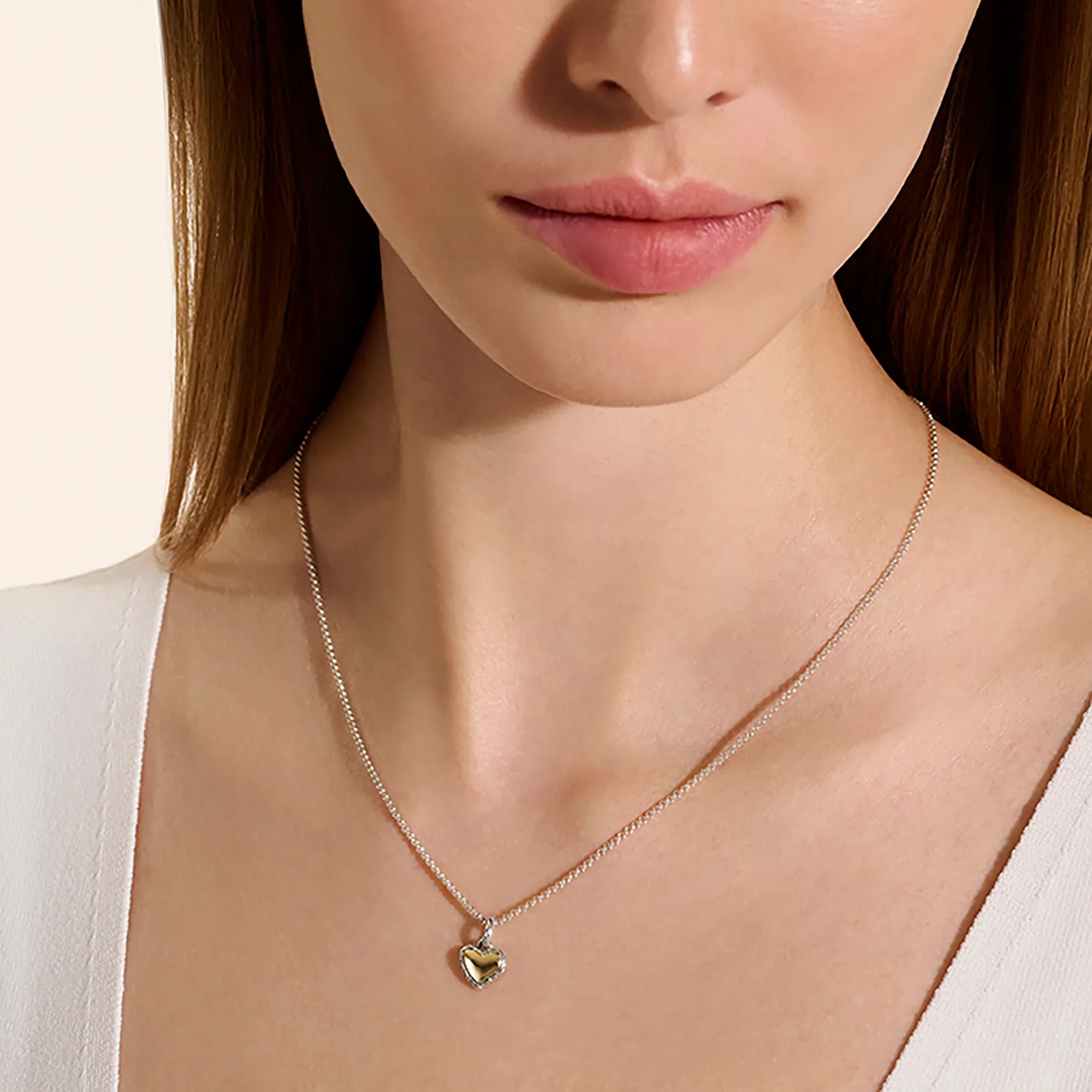 Essential Heart Pendant Necklace - Image 3