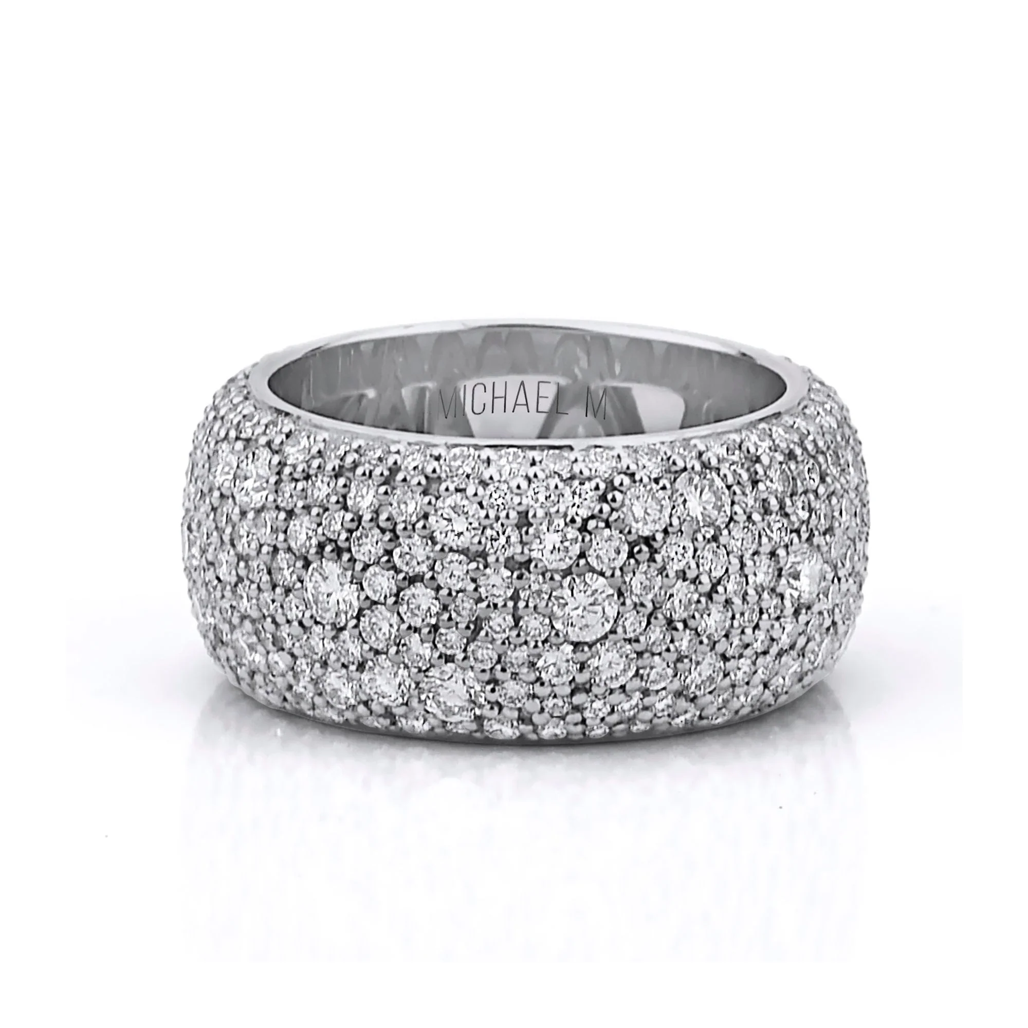 Europa Dome Eternity Ring - Image 2