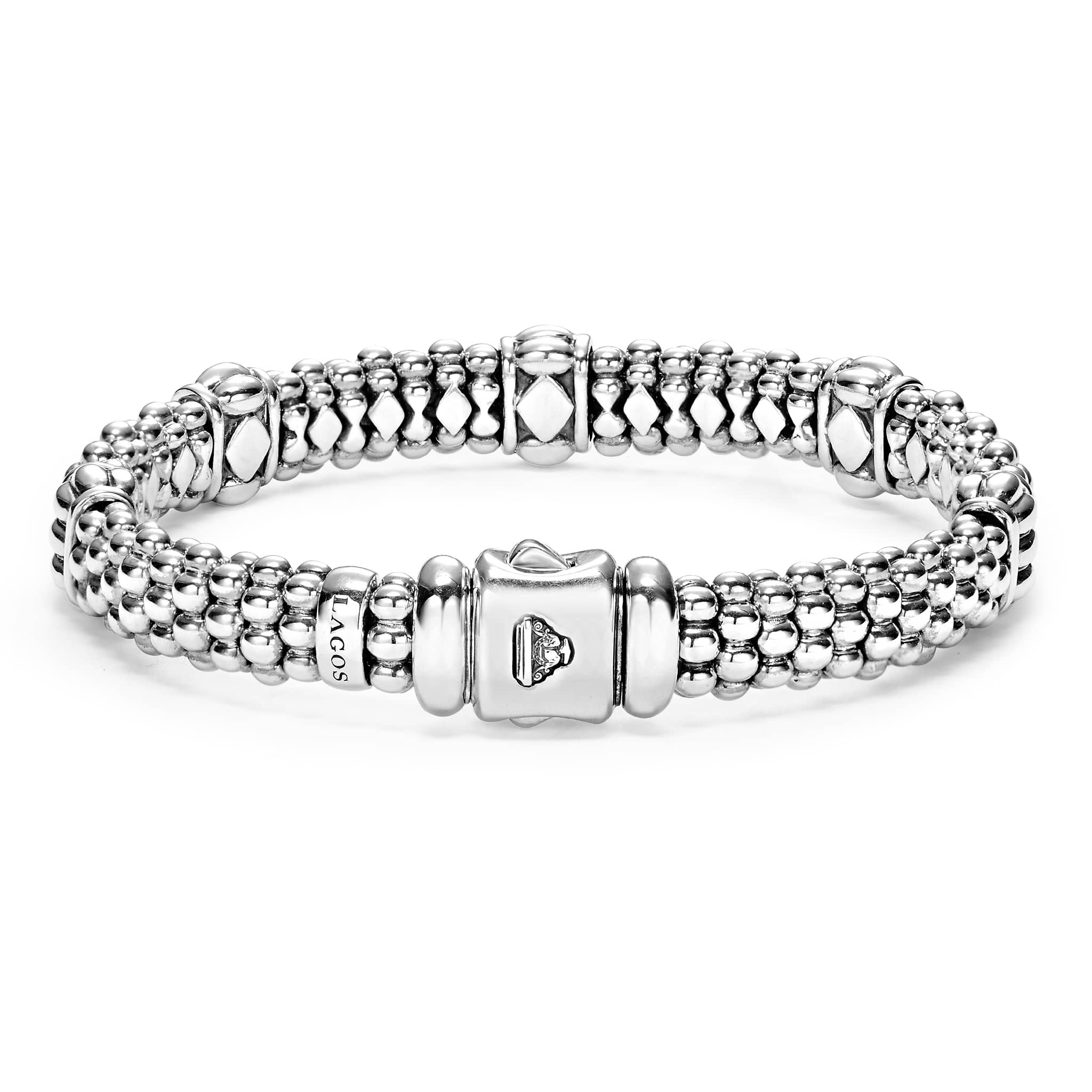 Fluted Beaded Bracelet | 9mm - Image 3