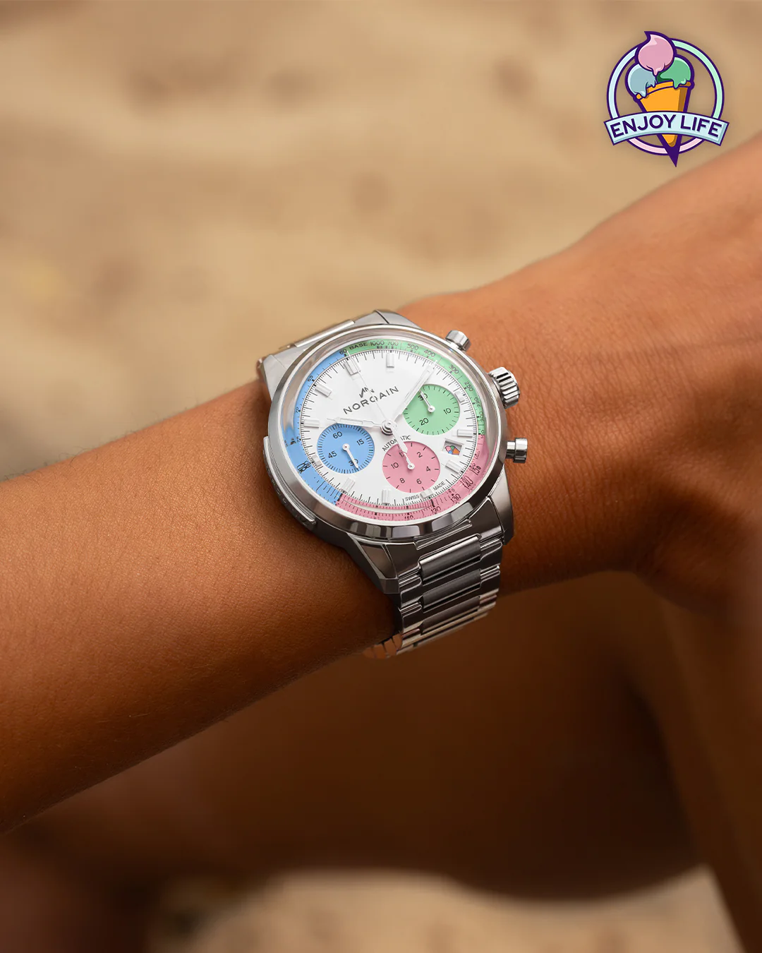 Freedom 60 Chrono 40MM "Enjoy LIfe" Special Edition - Image 4