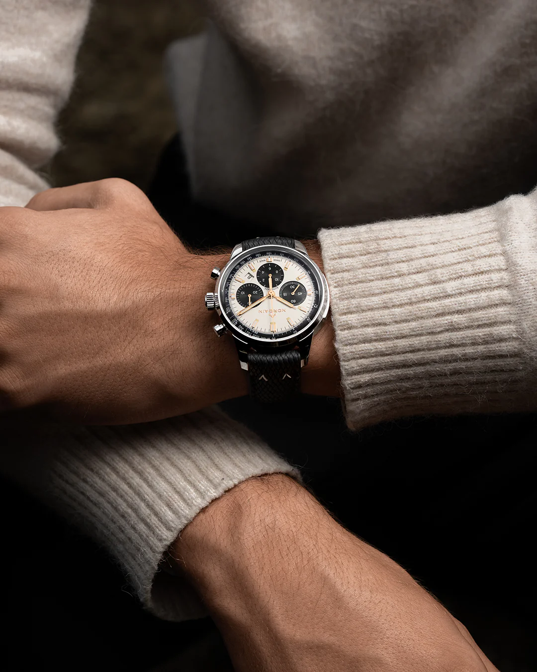 Freedom 60 Chrono 43MM "Off-White" - Image 3