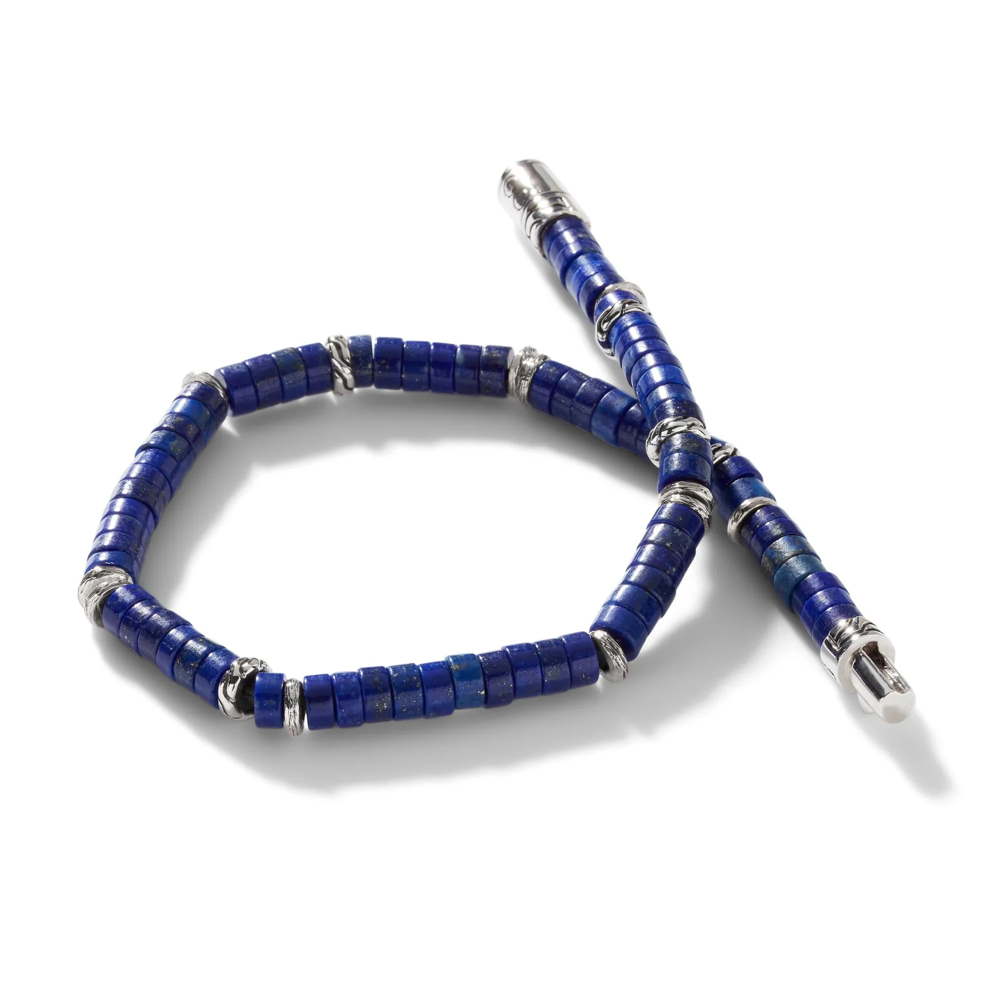Heishi Beaded Bracelet - Lapis Lazuli - Image 2