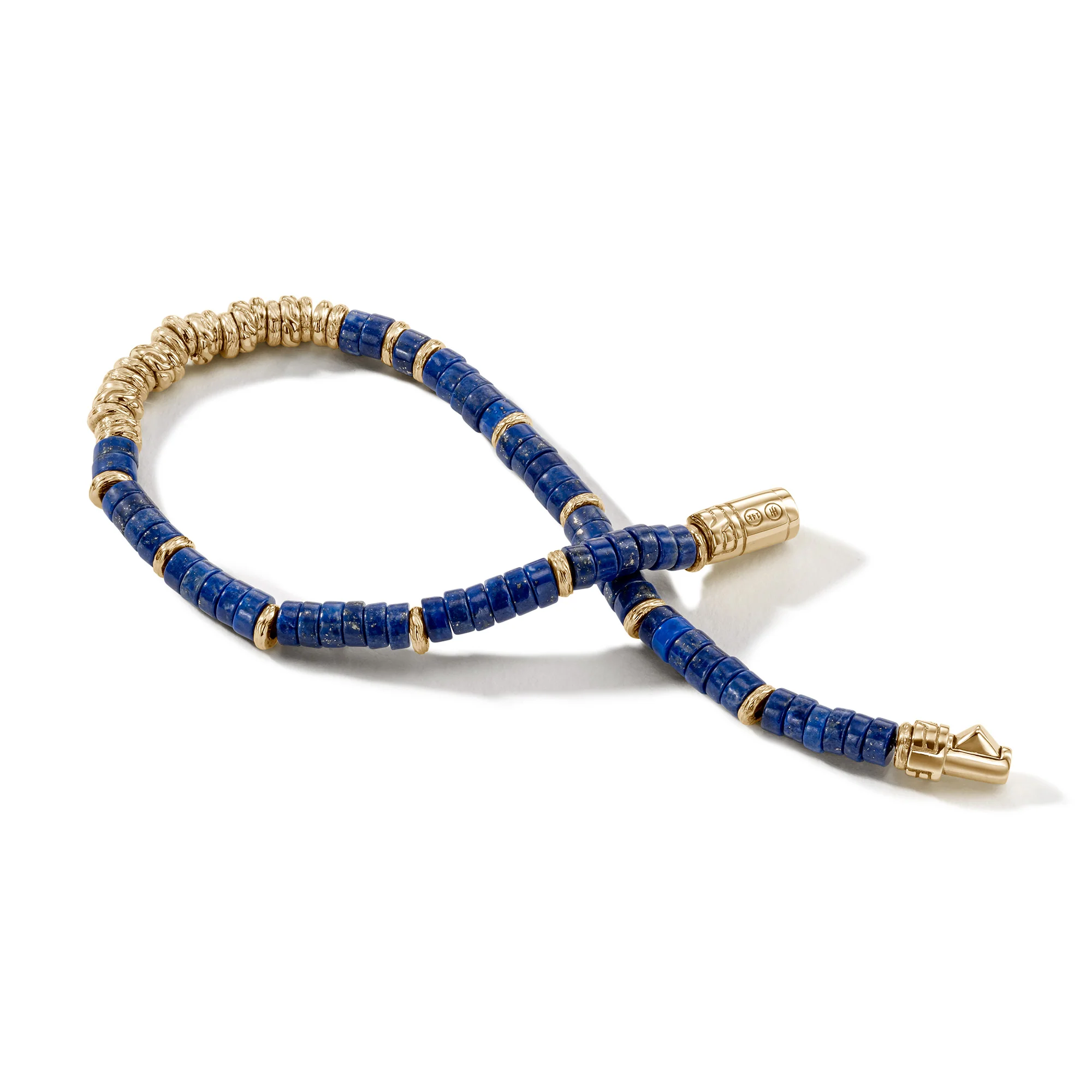 Heishi Beaded Bracelet - Lapis Lazuli - Image 3
