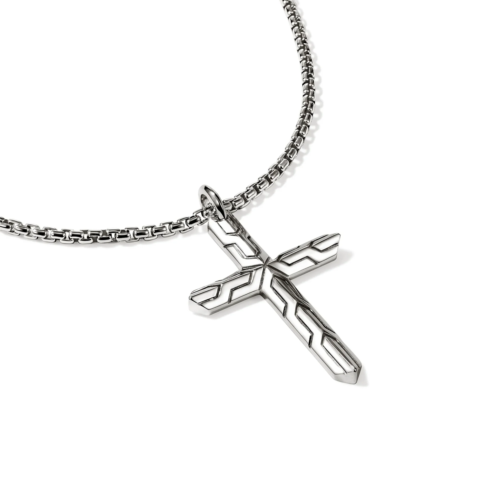 Icon 50 Cross Pendant Necklace - Image 3