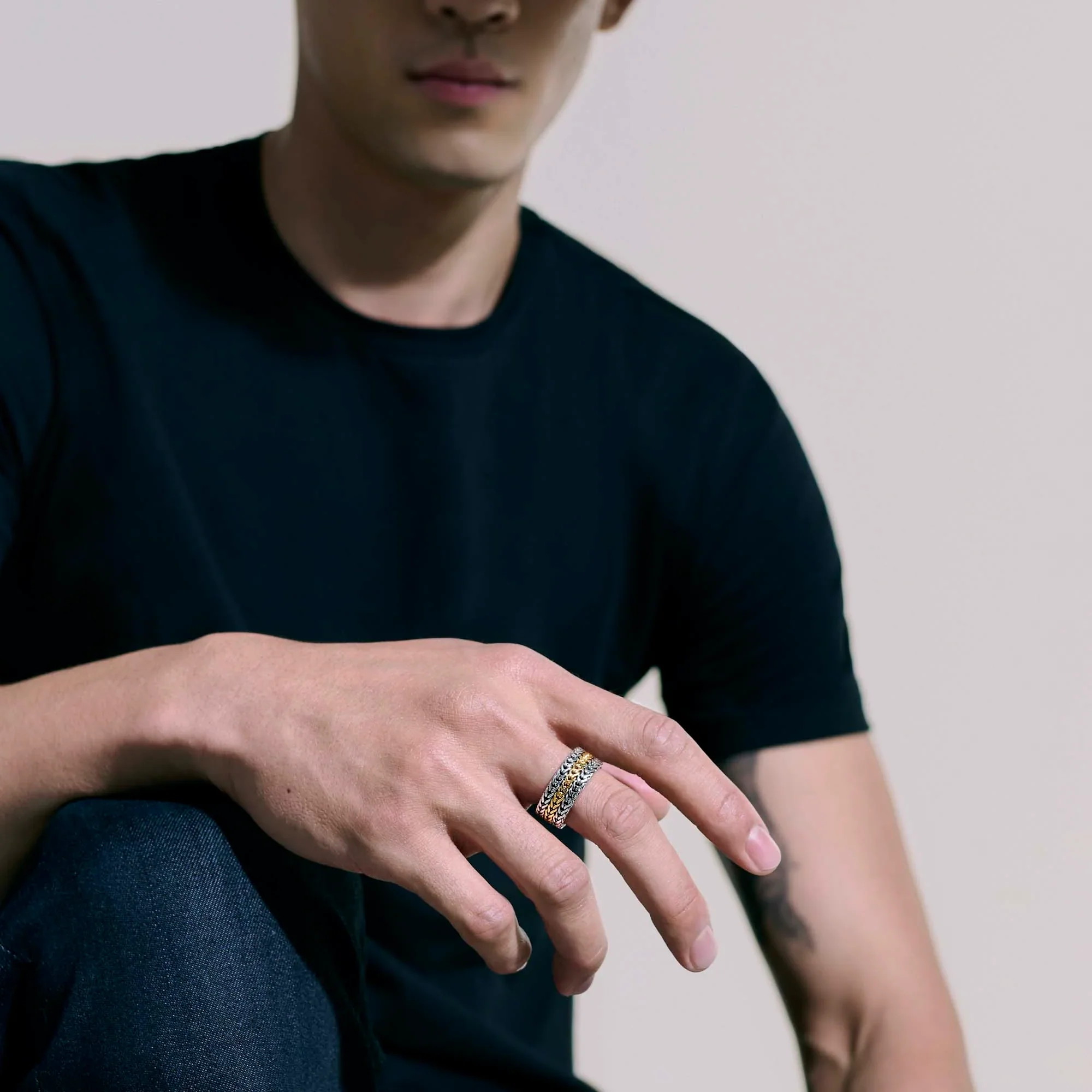 Icon Link Chain Ring - Image 3