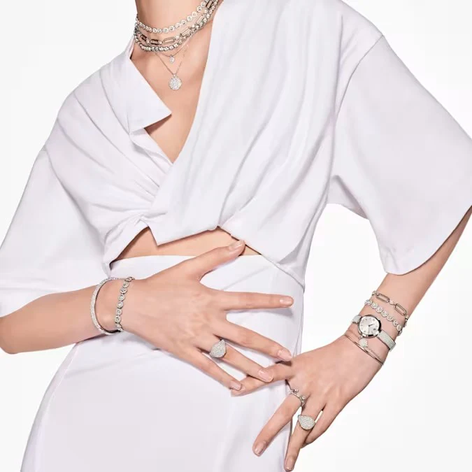 Imber Tennis Necklace - Image 2
