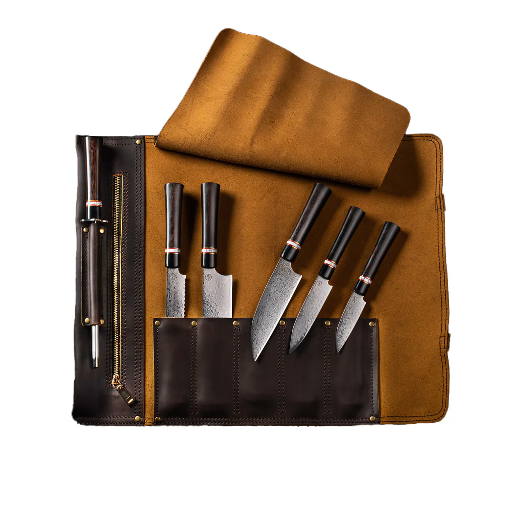Kultro Gourmet Ebony Chef Knives - Black Walnut - Image 3