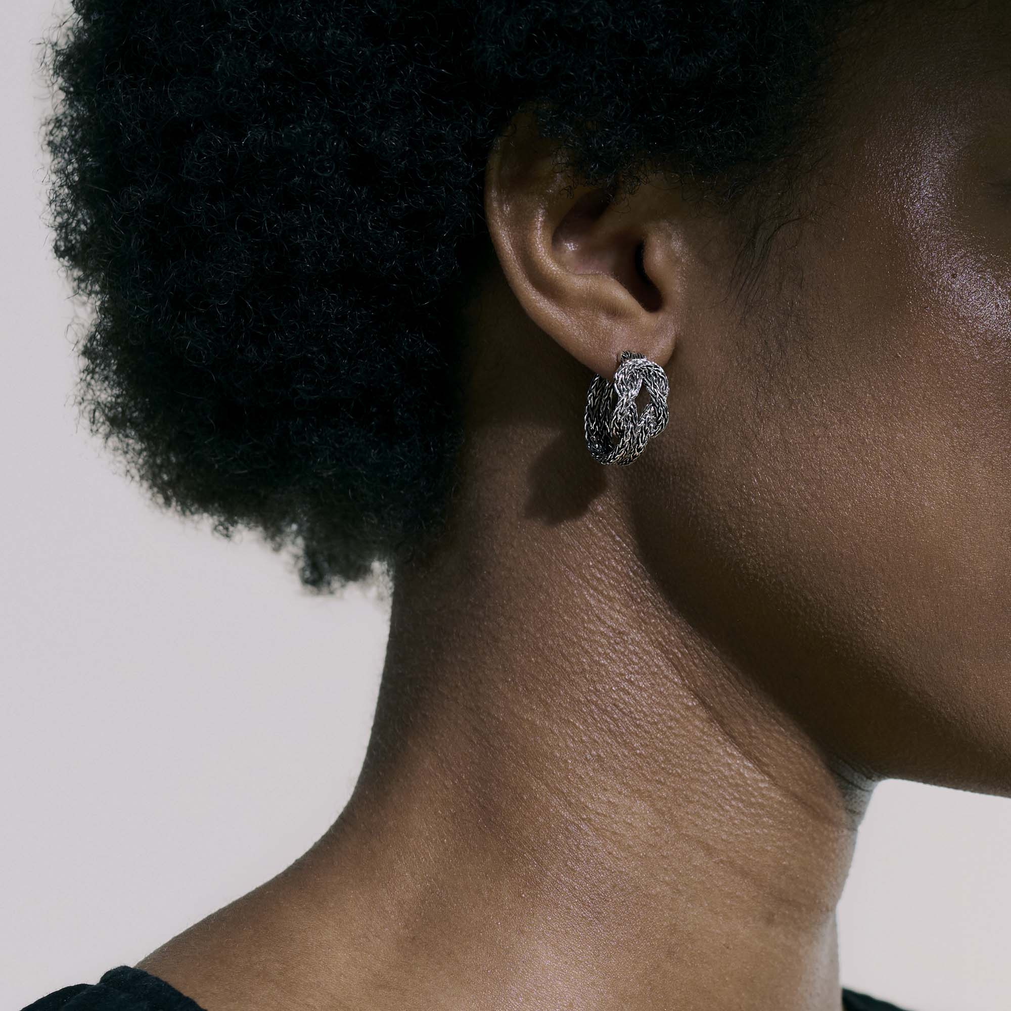Love Knot Hoop Earrings - Image 2