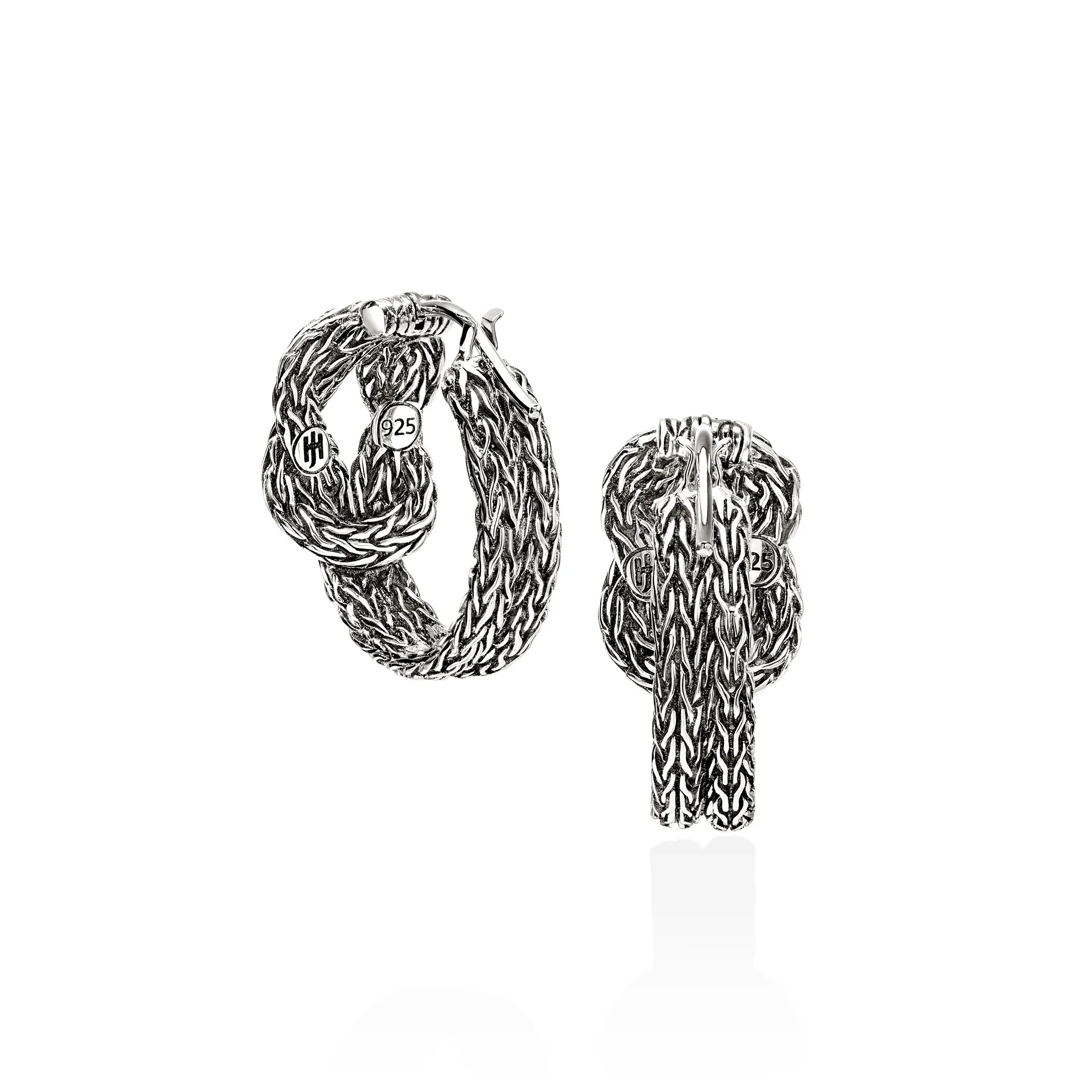 Love Knot Hoop Earrings - Image 3