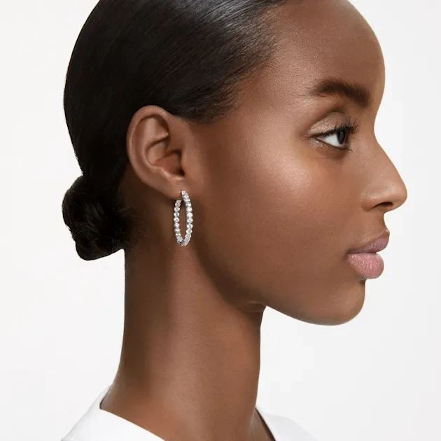 Matrix hoop earrings - Image 3