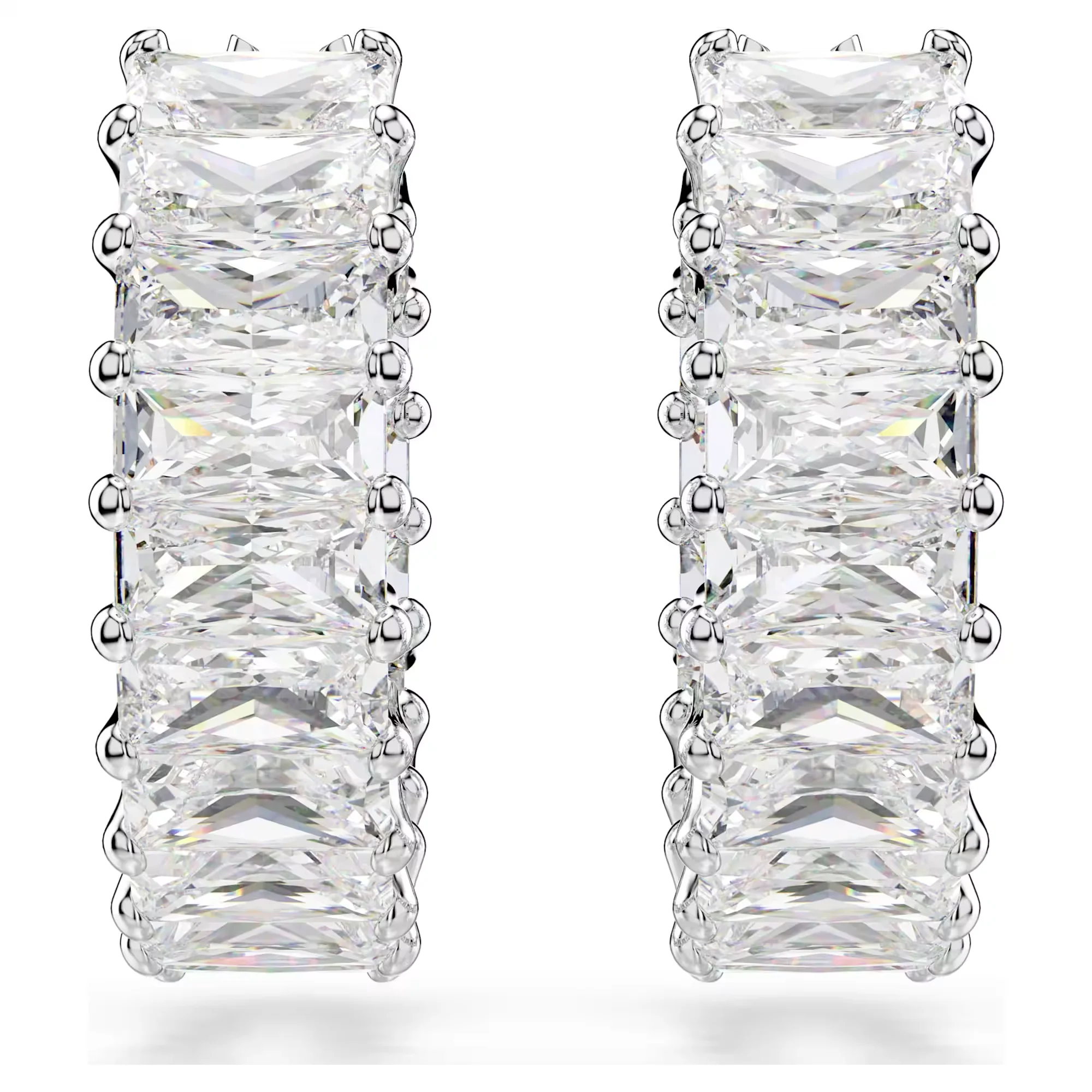 Matrix Hoop Earrings