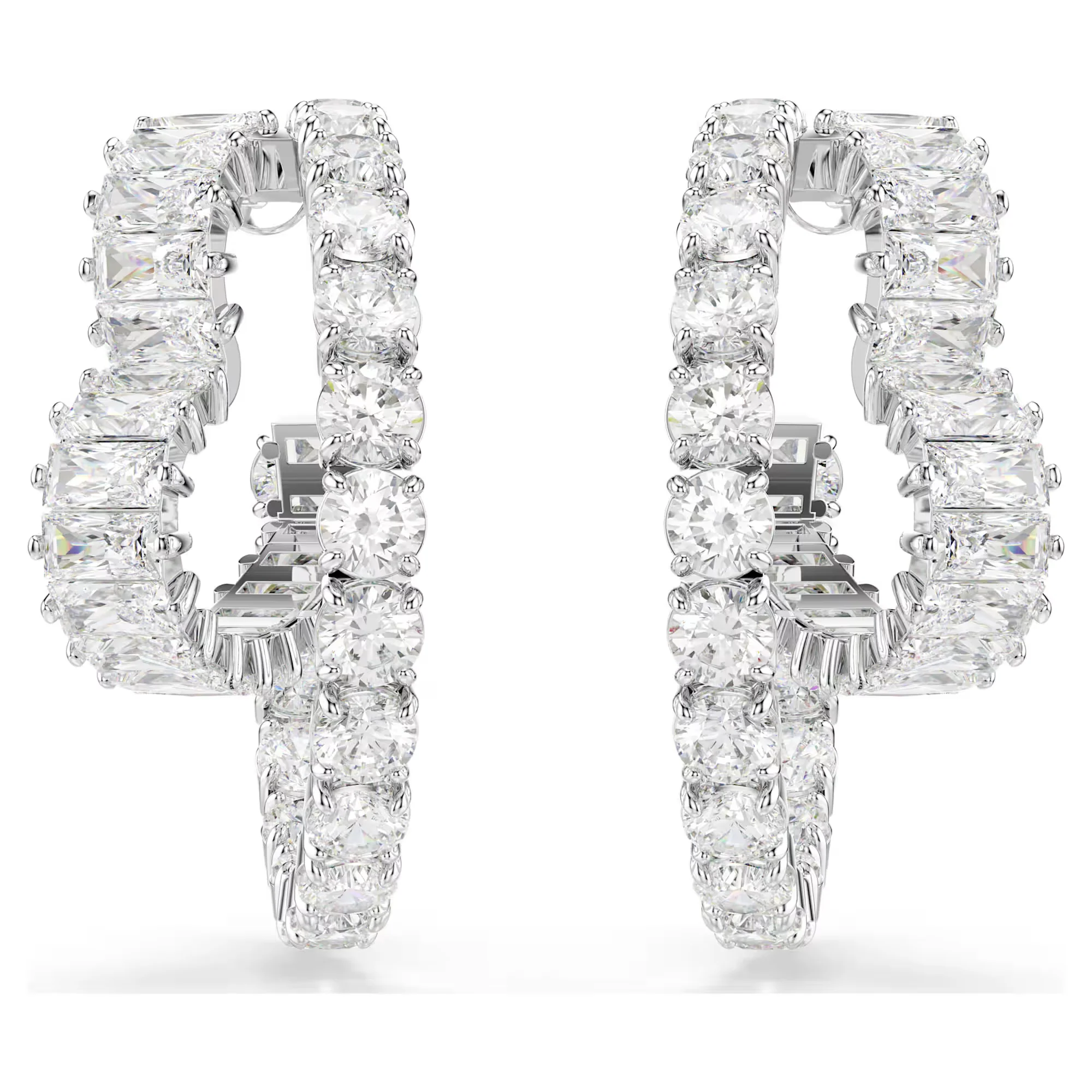 Matrix Hoop Earrings