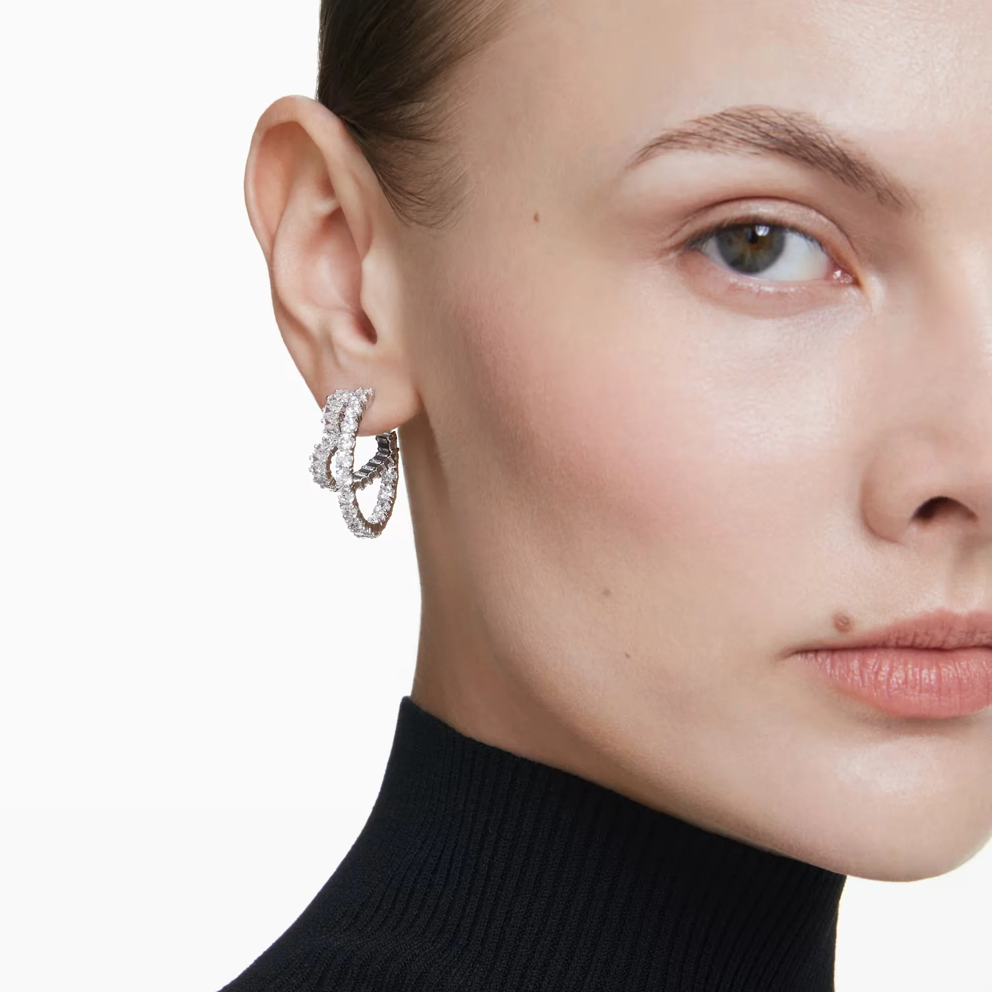 Matrix Hoop Earrings - Image 3