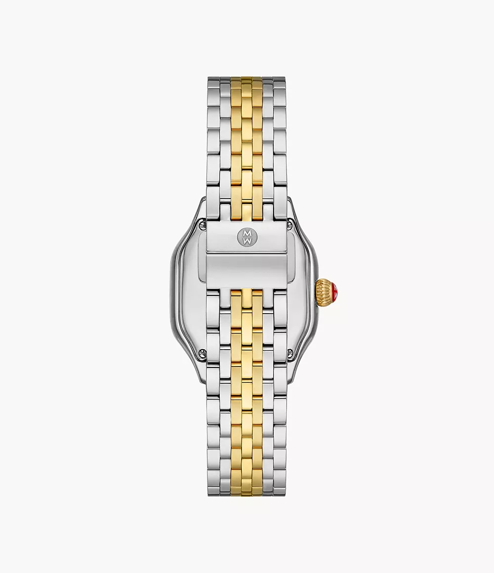 Meggie 18K Two-Tone Gold-Plated Diamond Dial Watch - Image 2