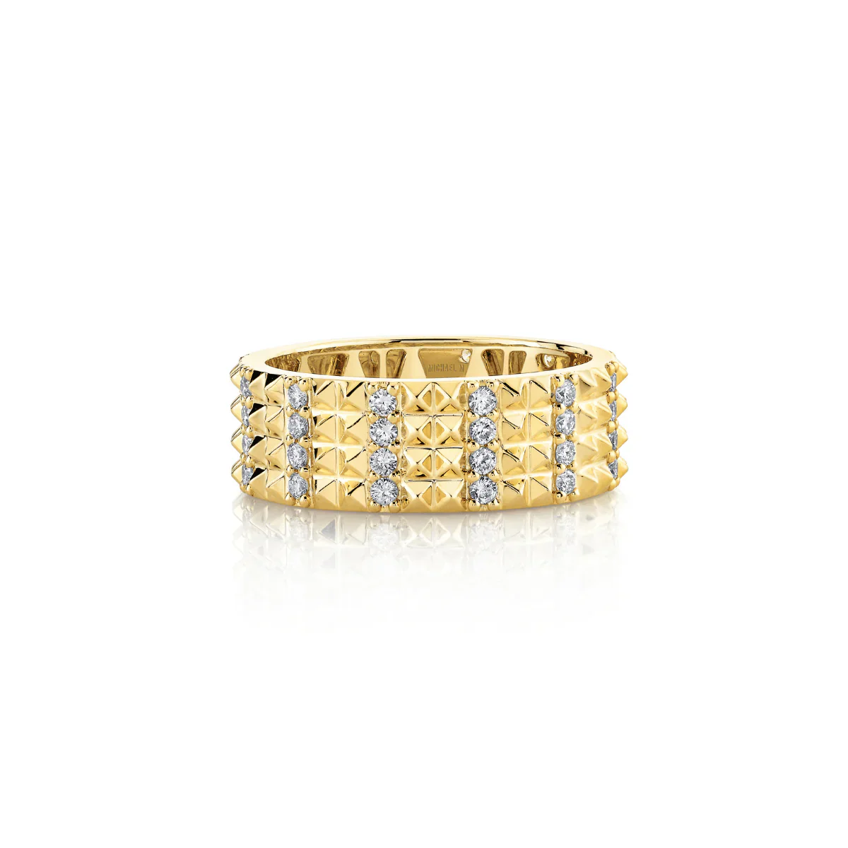 Men's Tetra 1.0ctw Diamond Band - Image 2