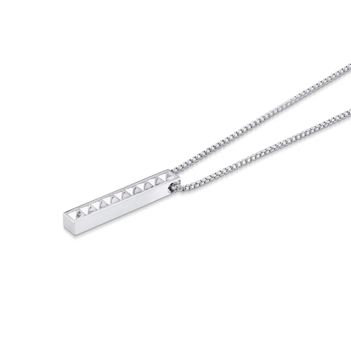 Men's Tetra Pillar Necklace - Image 2
