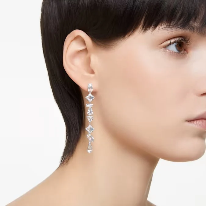 Mesmera Asymmetrical Drop Earrings - Image 3