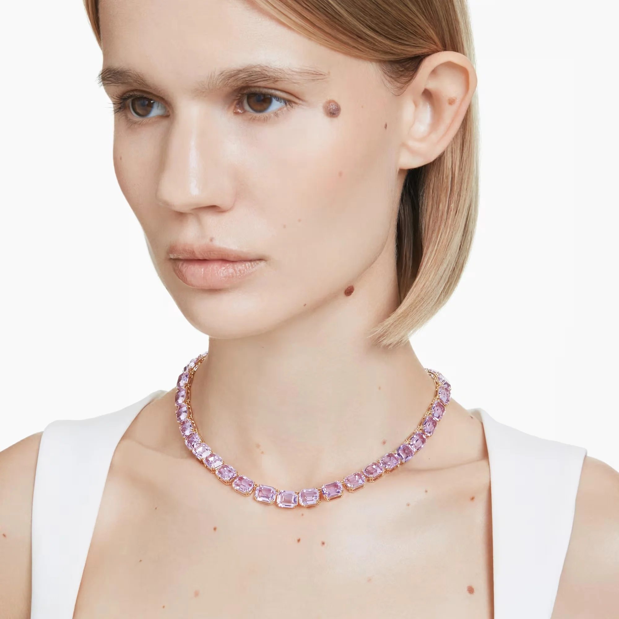 Millenia Octagon Cut Necklace - Image 3
