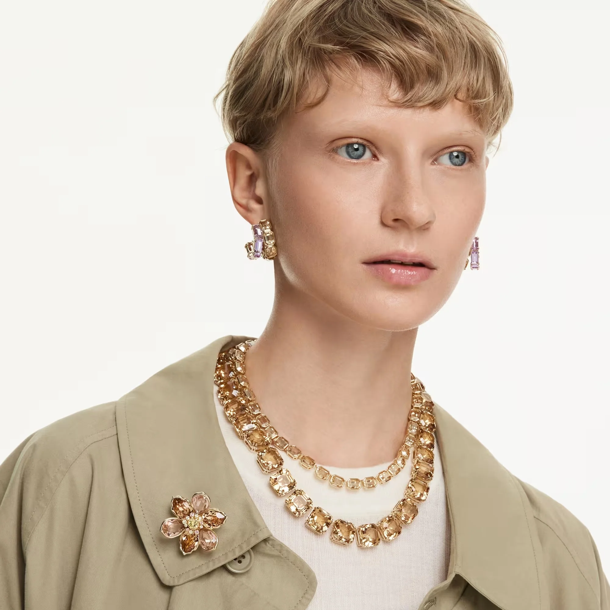 Millenia Octagon Cut Necklace - Image 3