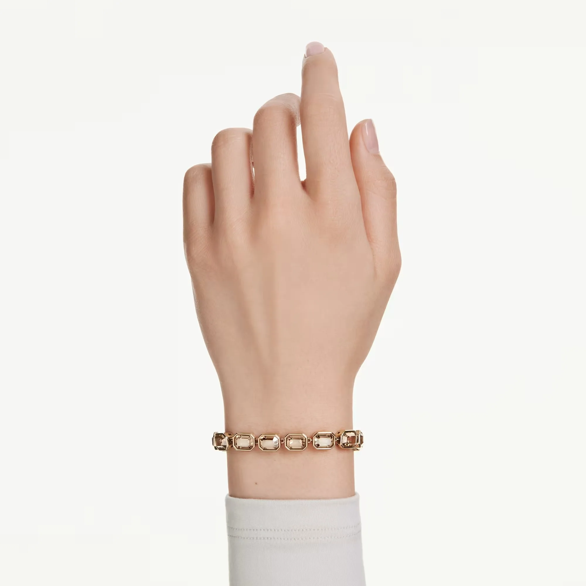 Millenia Octagon Cut Tennis Bracelet - Image 4