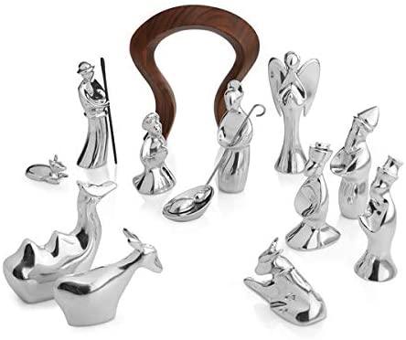 Miniature Nativity Shepherd with Lamb - Image 2