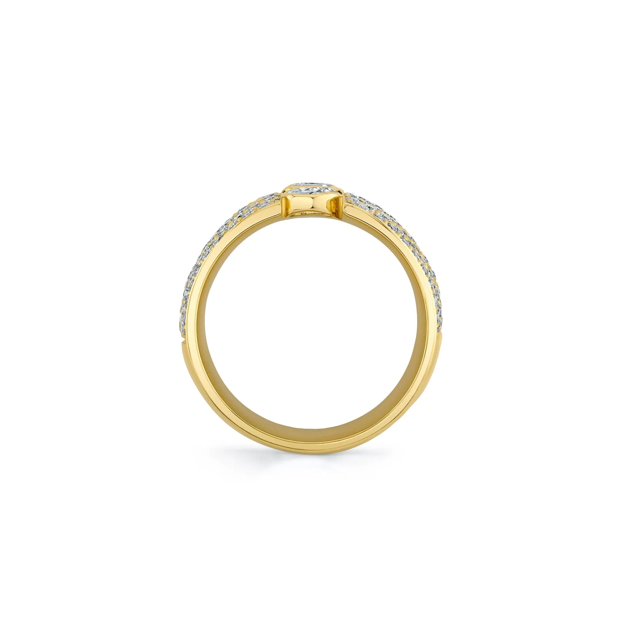 Montage Pave Cigar Band - Image 2