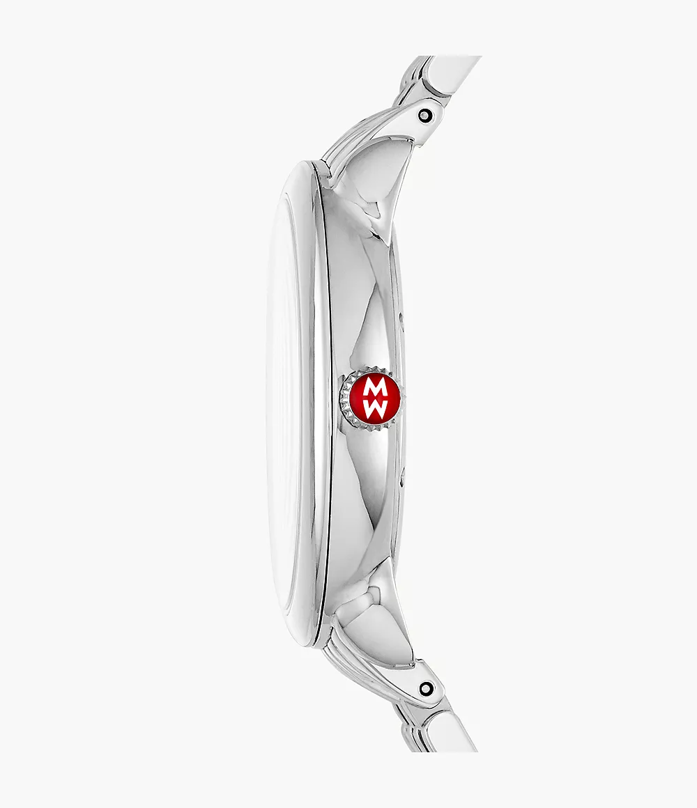 Serein Mid Stainless Diamond Dial Watch - Image 3