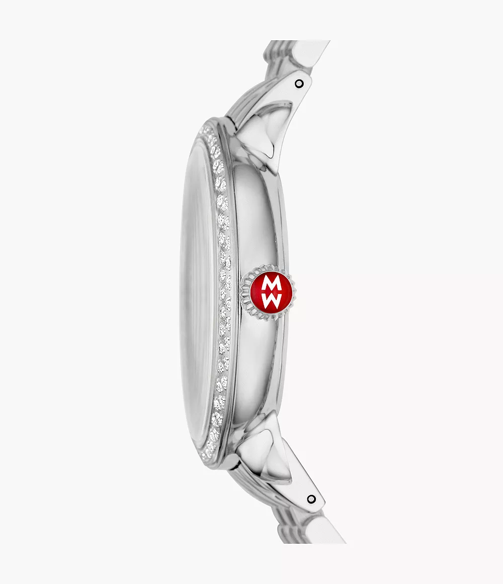 Serein Mid Stainless Steel Diamond Watch - Image 2