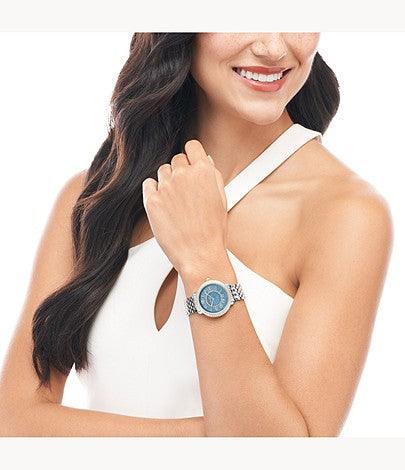 Serein Mid Two-Tone Diamond Stainless Steel Watch - Image 3