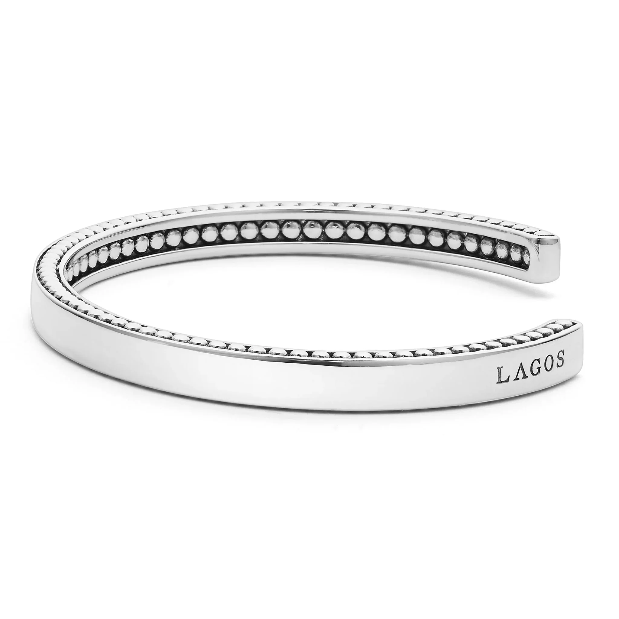 Silver Cuff Bracelet | 6mm - Image 2