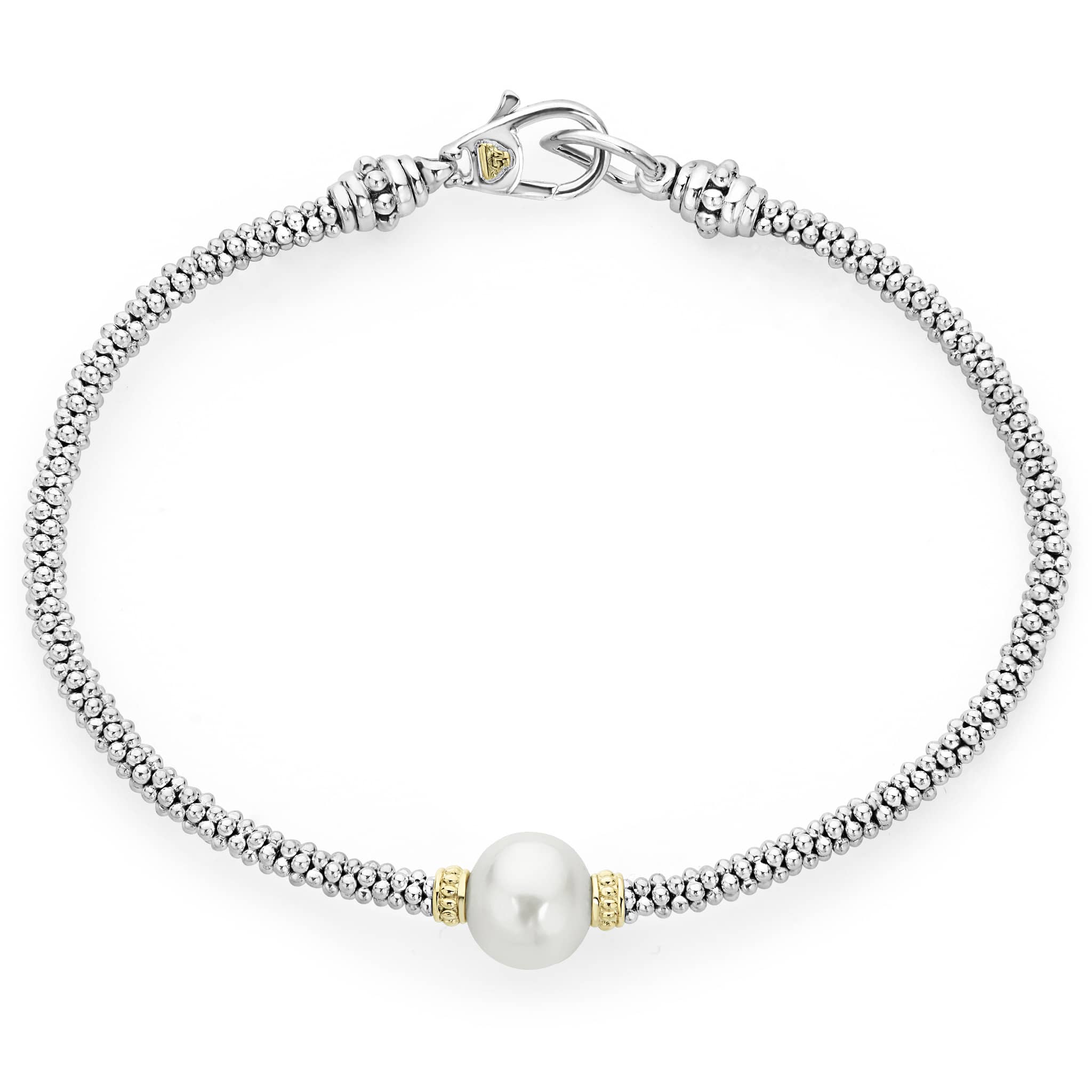 Single Pearl Caviar Bracelet | 3mm - Image 3