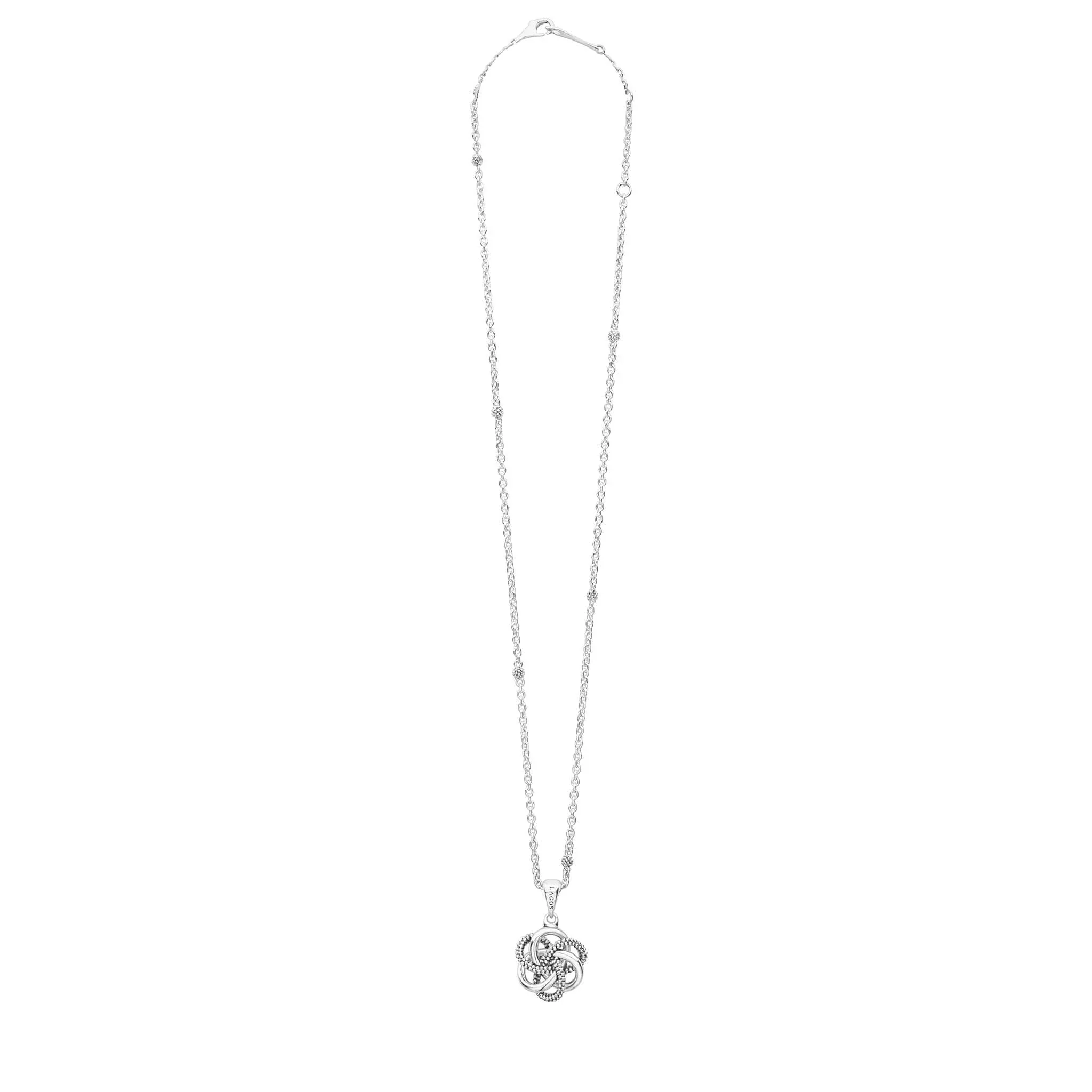 Small Sterling Silver Pendant Necklace - Image 3